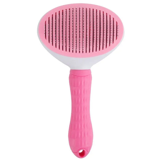 Self-Cleaning Pet Deshedding Comb